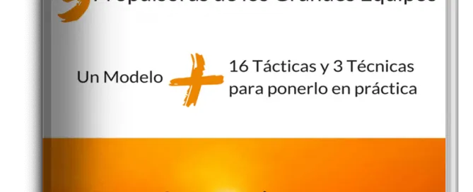 Portada de un libro sobre liderazgo de equipos. Herramientas y estrategias para el desarrollo profesional y la gestión efectiva.