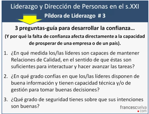 Cómo generar confianza en la empresa